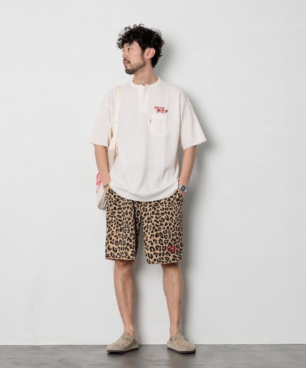 KANNAIGI by Healthknit 華夫格短袖套裝(附單肩袋)_16