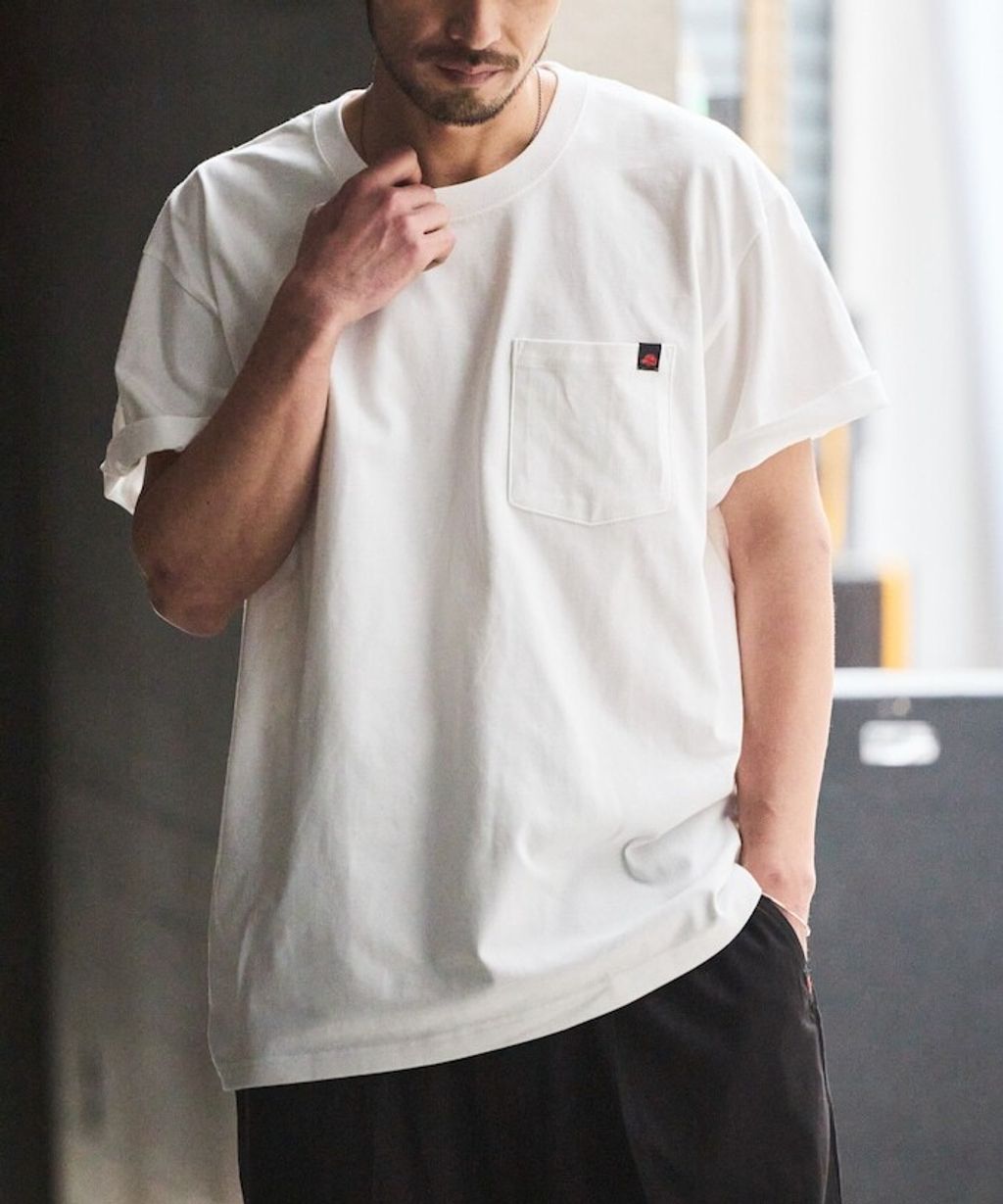 RED KAP 單點logo口袋短袖上衣(兩件入)_6