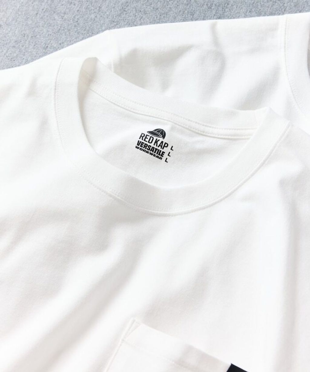 RED KAP 單點logo口袋短袖上衣(兩件入)_35