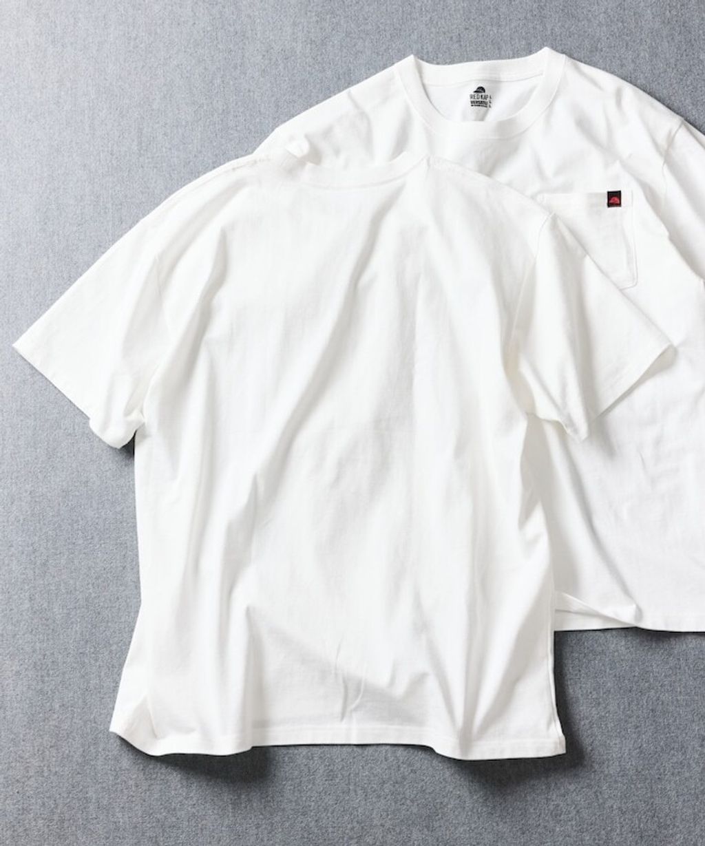 RED KAP 單點logo口袋短袖上衣(兩件入)_40