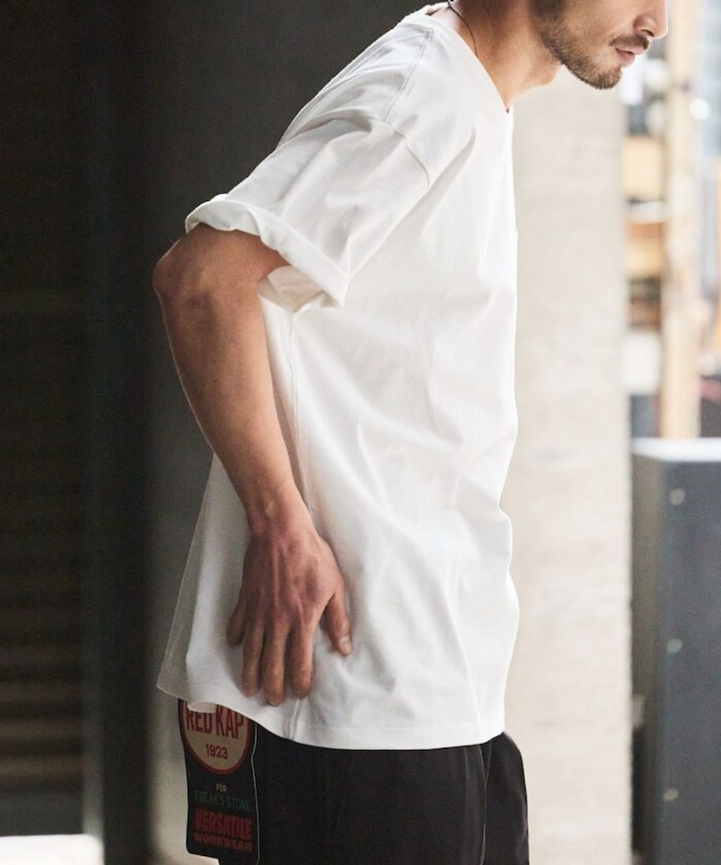 RED KAP 單點logo口袋短袖上衣(兩件入)_9