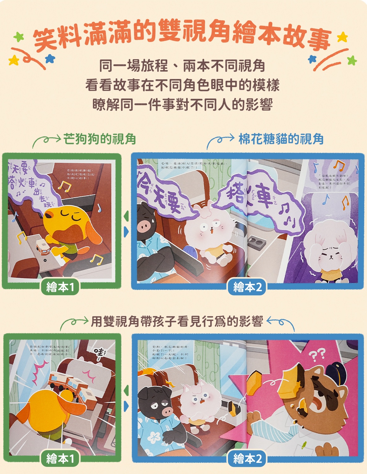 南風吹 芒狗狗火車