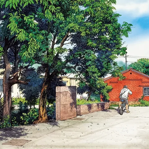 鄉間一隅-乘涼話家常2