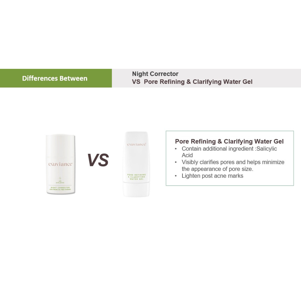exuviance-nightcorrector-vs-porerefining