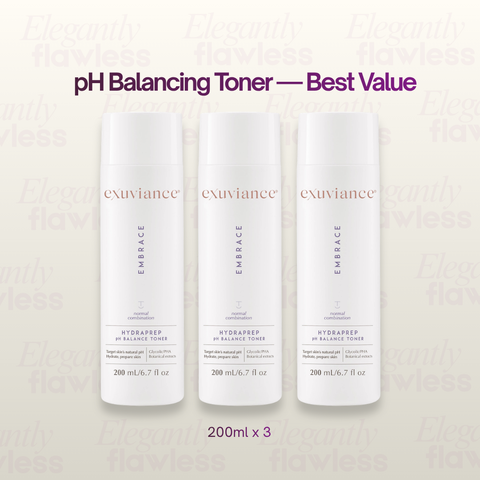 exuviance-hydraprep-ph-balance-toner-combination-skin-200ml-x3