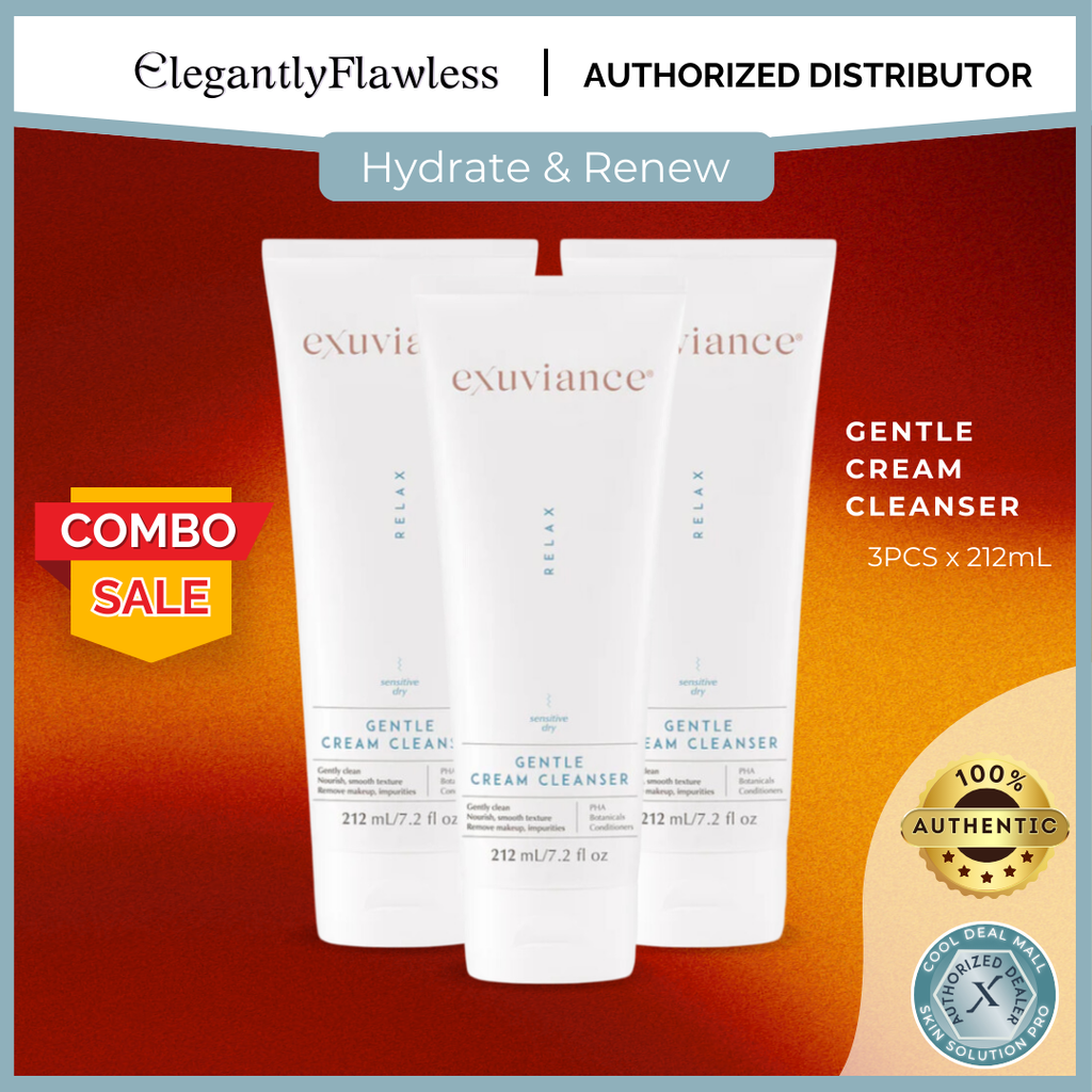 3x GENTLE CREAM CLEANSER