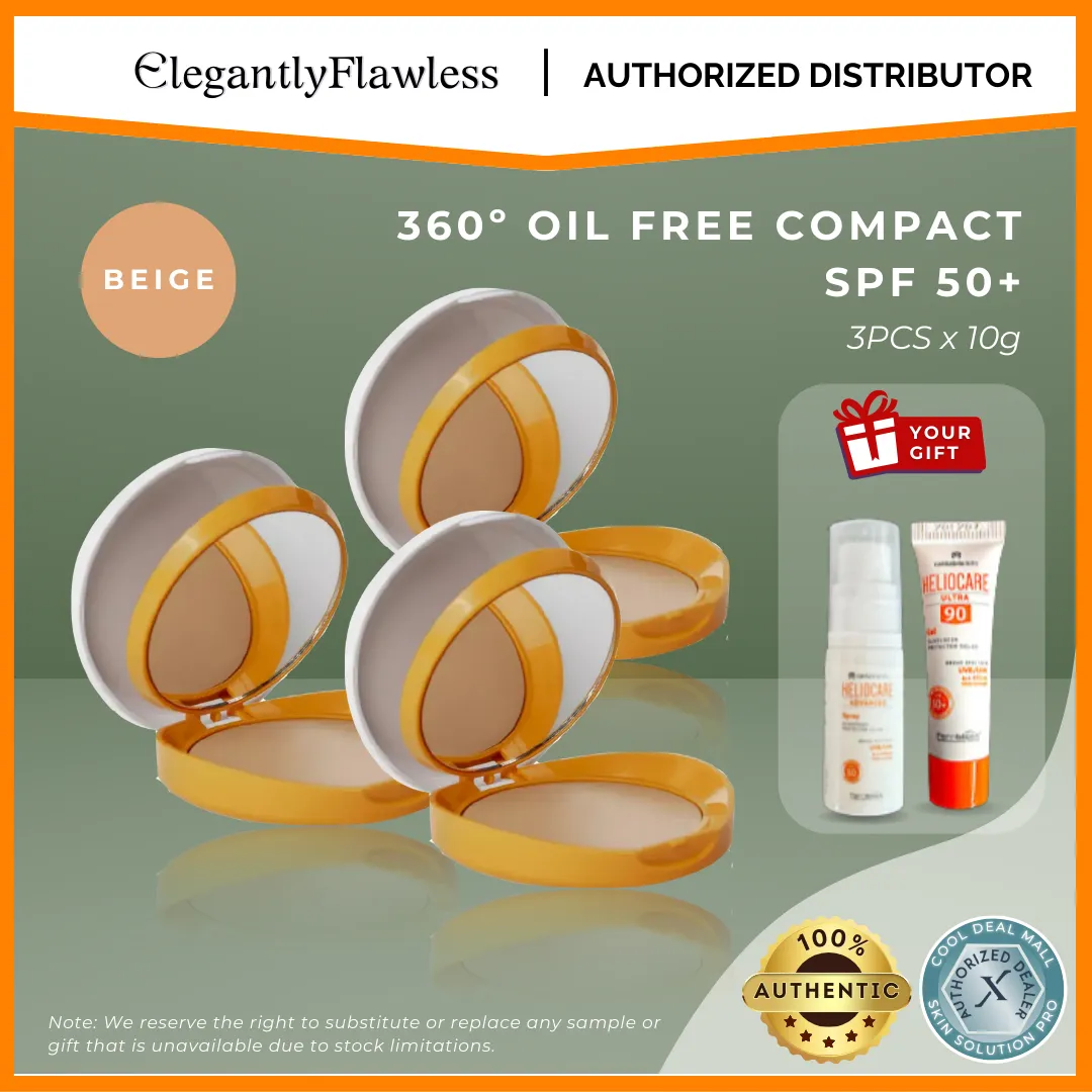 2x Oil-Free Compact SPF 50 Beige (2)