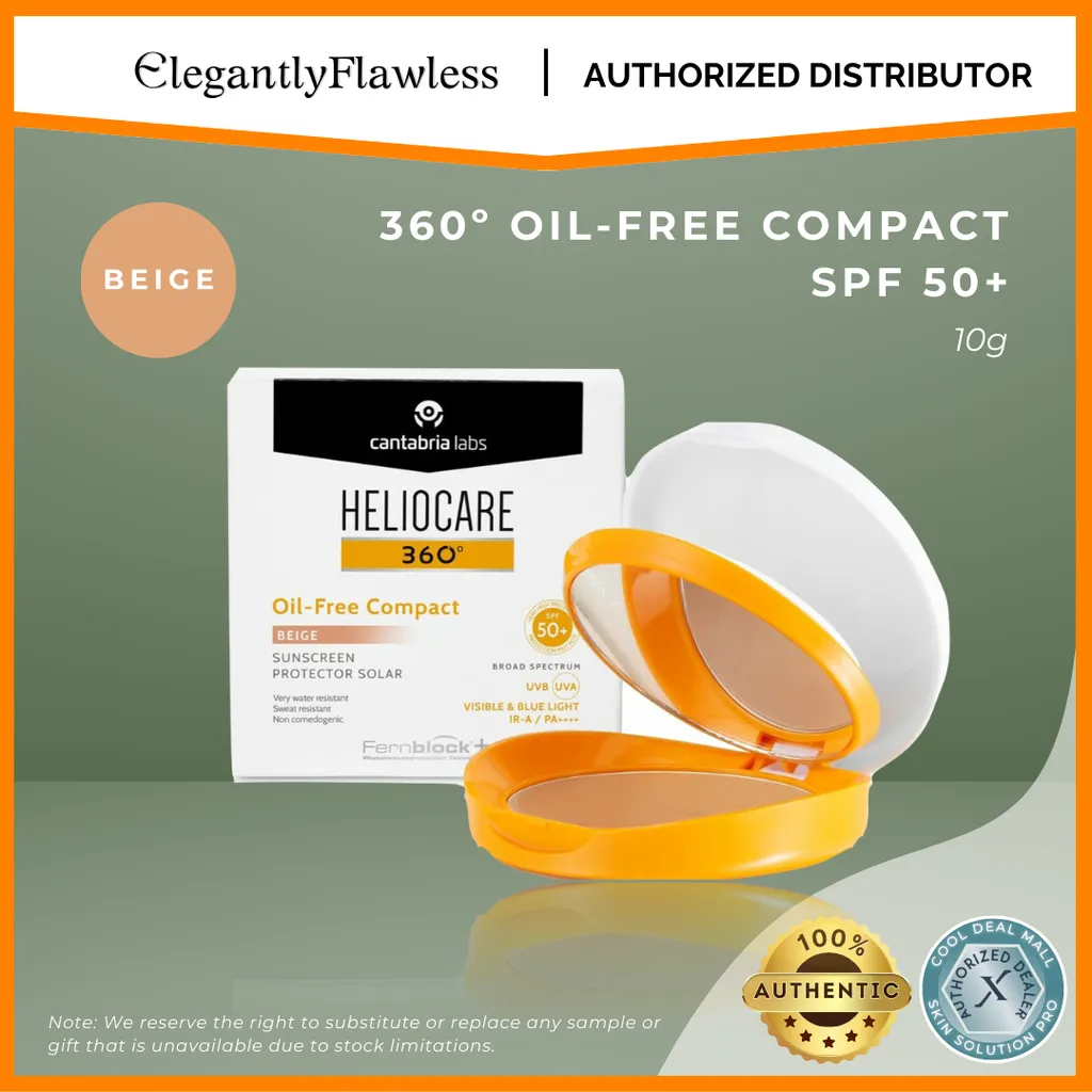 Oil-Free Compact SPF 50 Beige