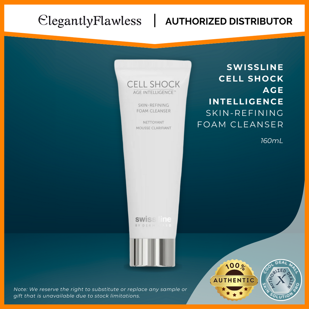 SWISSLINE CELL SHOCK AgE INTELLIGENCE skin-refining foam cleanser