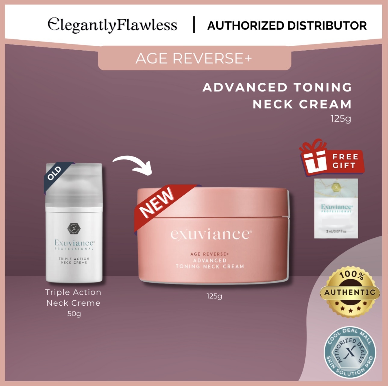 exuviance エイジ リバース クリーム 50g 2個セット AGE REVERSE + Rebuild-5 Cream 50g – Exuviance®