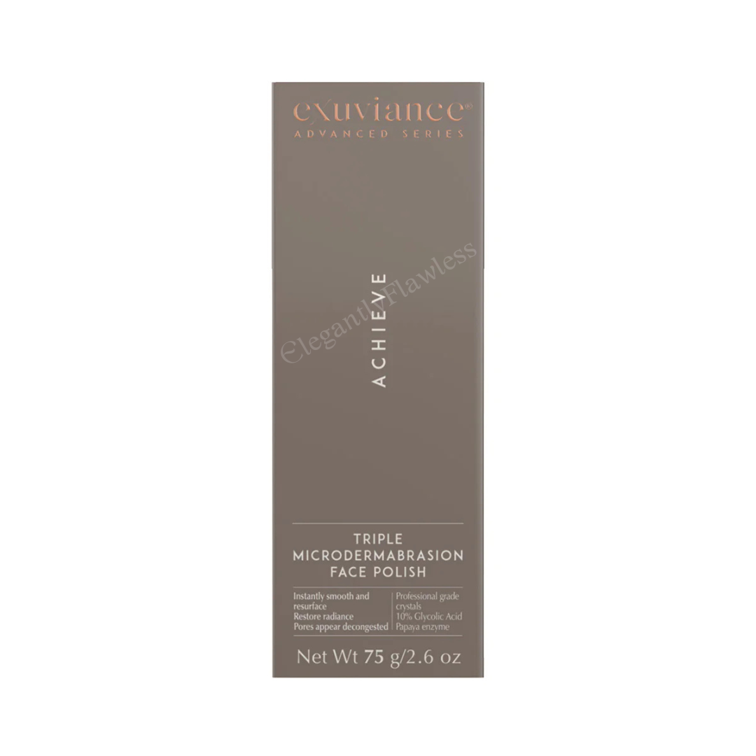 exuviance achieve brighten and renew triple microderma face polish