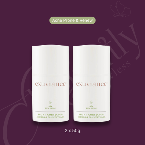 exuviance-night-corrector_night renewal-hyragel-2x