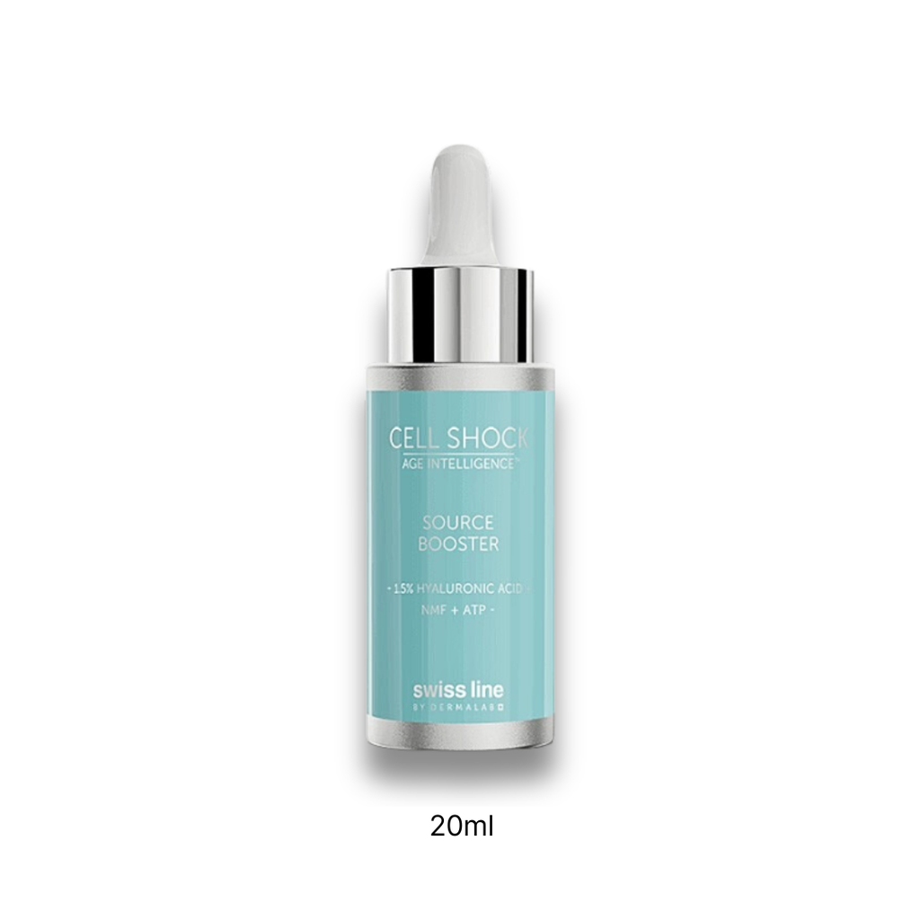 Swissline Cell Shock Age Intelligence Source Booster - 1.5% Hyaluronic Acid + NMF + ATP _ 20ml