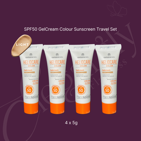heliocare-gelcream-colour-SPF50-travel-kit