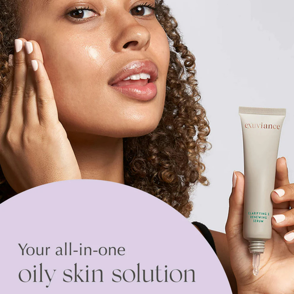 exuviance-clarifying-&-renewing-serum-30ml-application