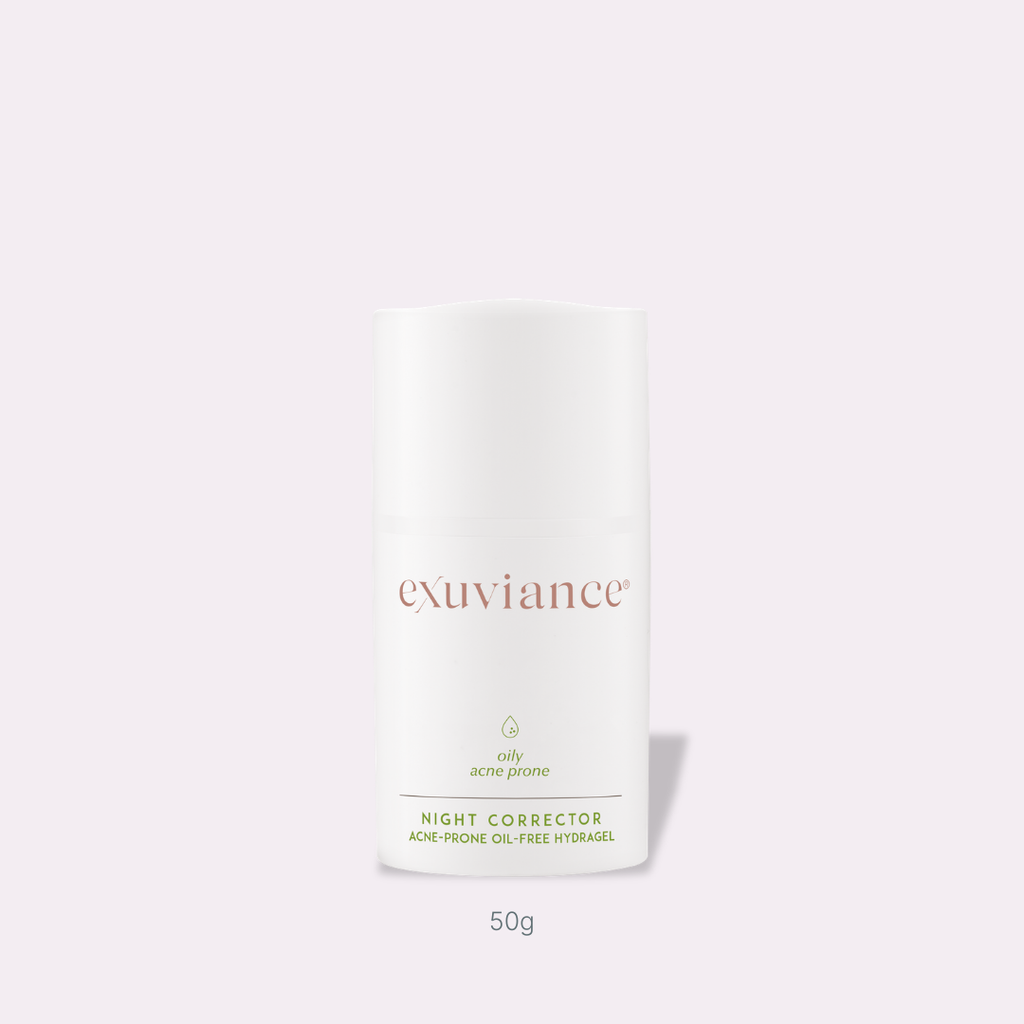 exuviance-night-corrector-50g-oily & acne-prone skin