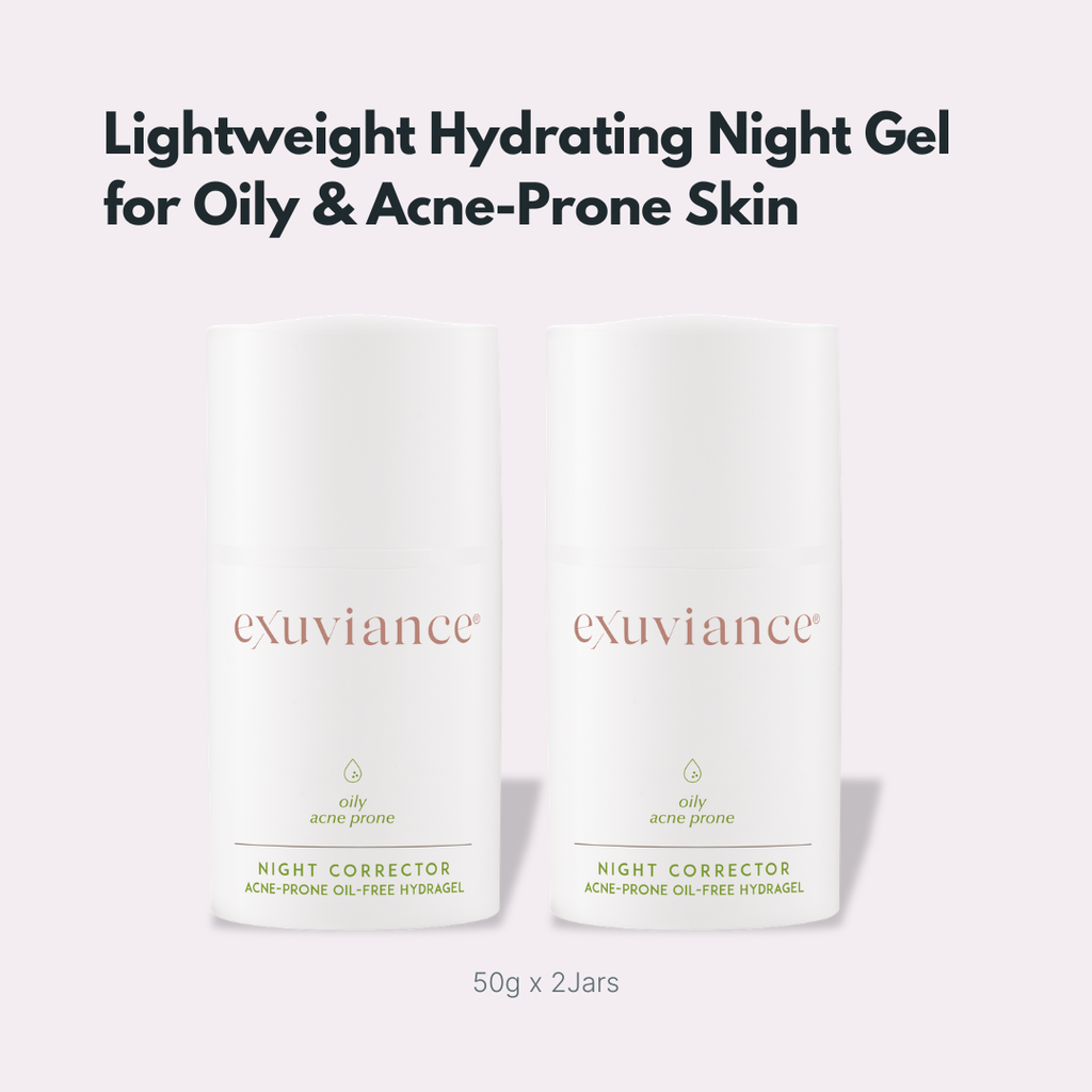 exuviance-night-corrector-50g-oily & acne-prone skin