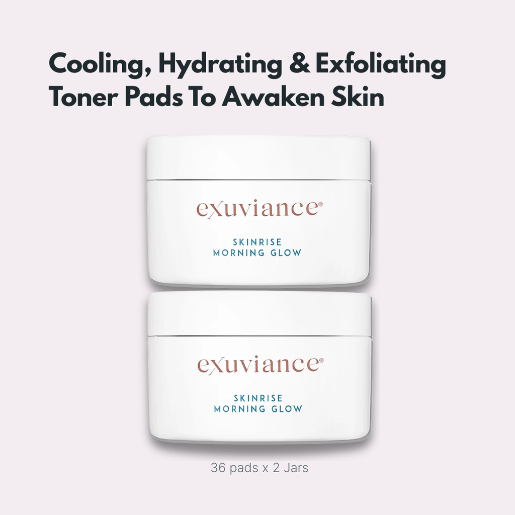 exuviance-skinrise-morning-glow-2-jars