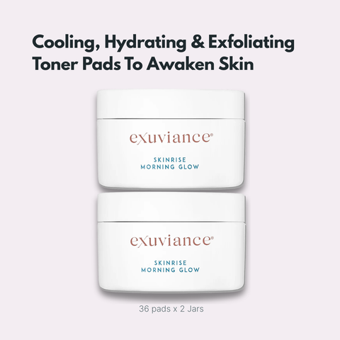 exuviance-skinrise-morning-glow-2-jars