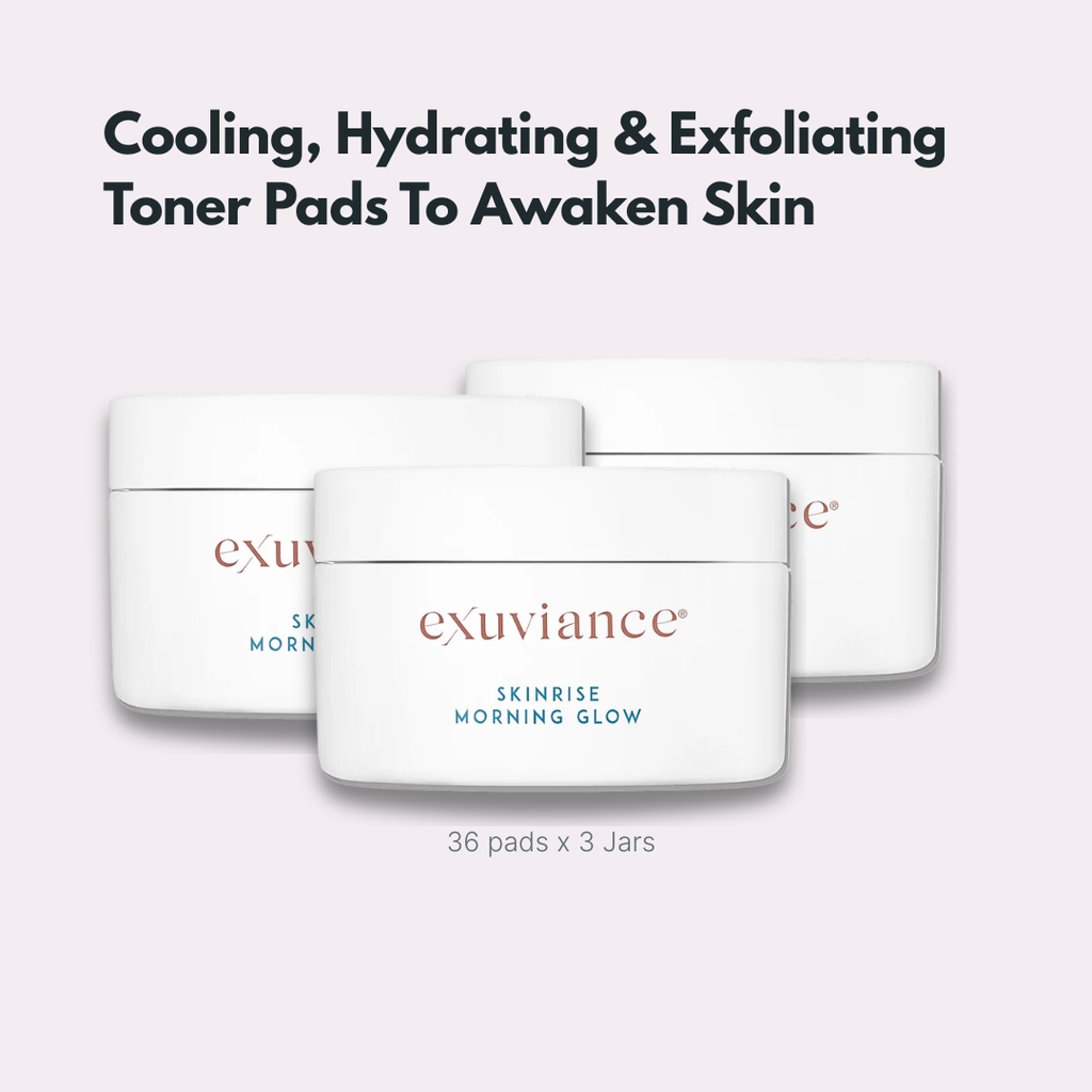 exuviance-skinrise-morning-glow-3-jars