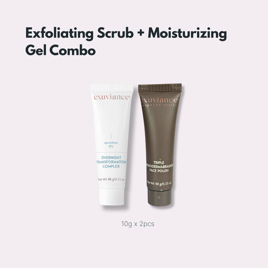 exuviance-scrub-moisturizing-gel-combo