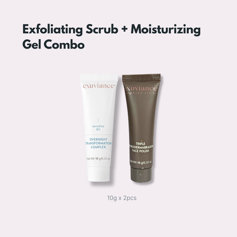 exuviance-scrub-moisturizing-gel-combo
