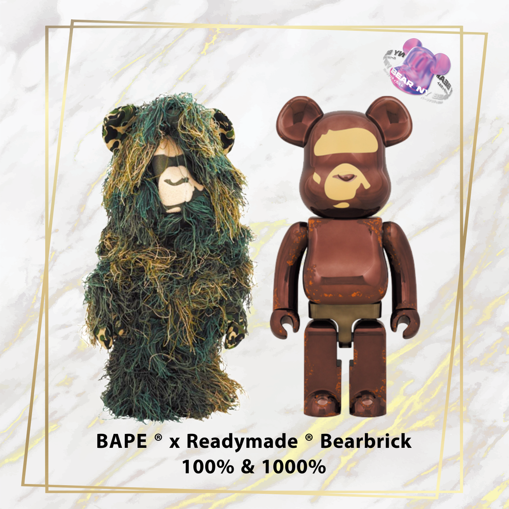 Bearbrick Bape Readymade 1000% – NY BEAR GALLERY