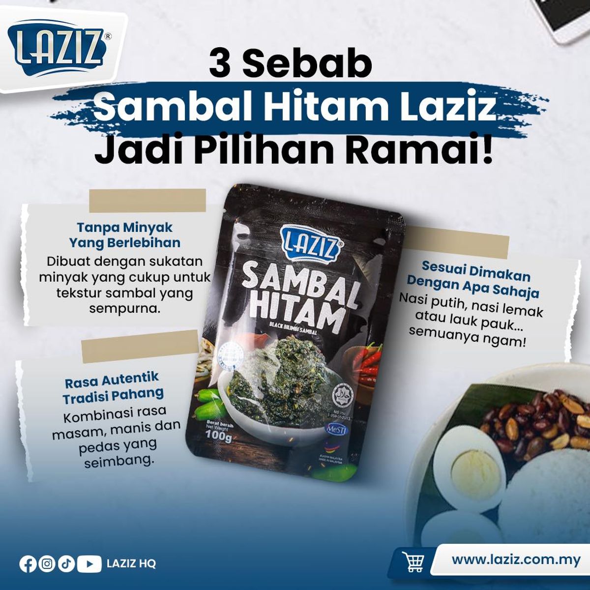 “Sekali rasa, terus ketagih!” – Kenapa Sambal Hitam Laziz Jadi Kegemaran Ramai?