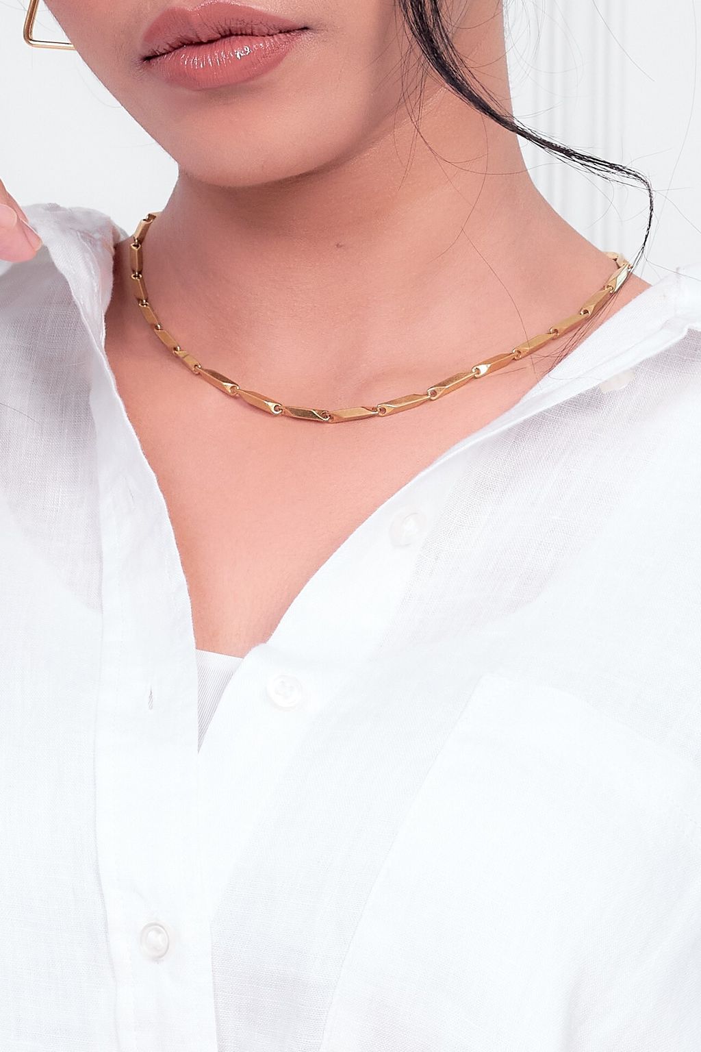 link necklace gold 3
