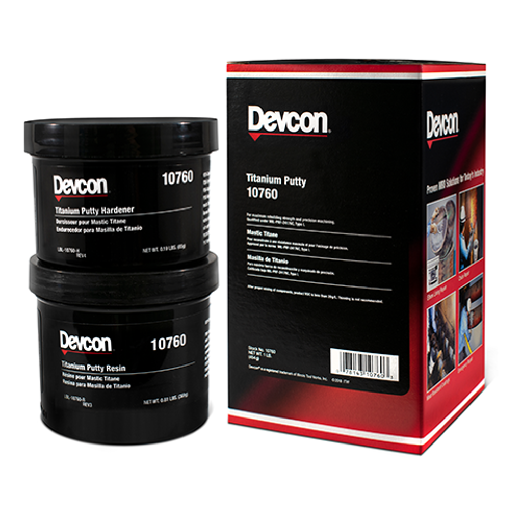 Devcon 10760 Titanium Putty 1LB