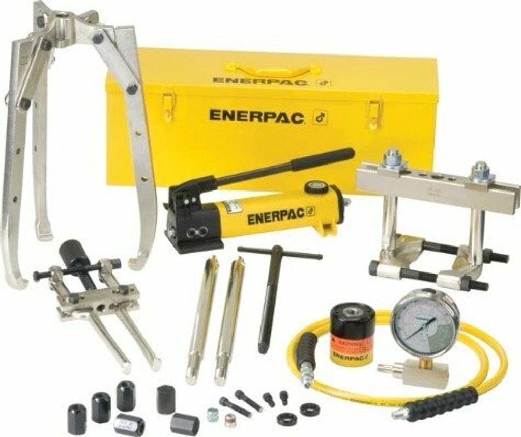 Enerpac Hydraulic Master Puller Set with Hand Pump