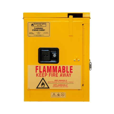 Durham Flammable Storage Cabinet 4 Gallon - Self Close