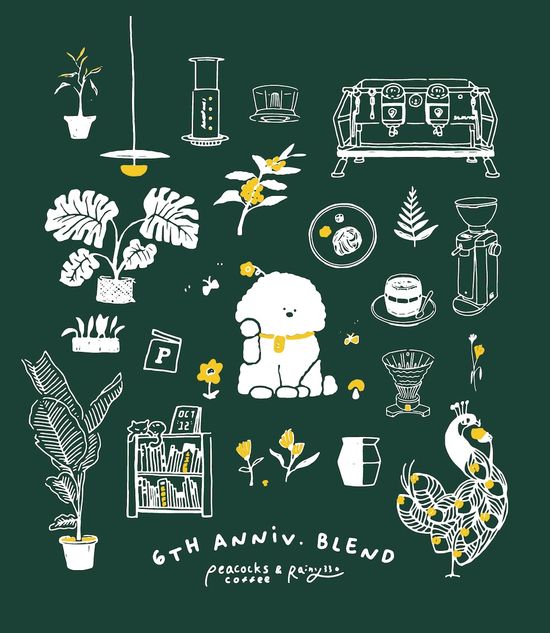 6TH ANNIVERSARY BLEND | Peacocks Coffee