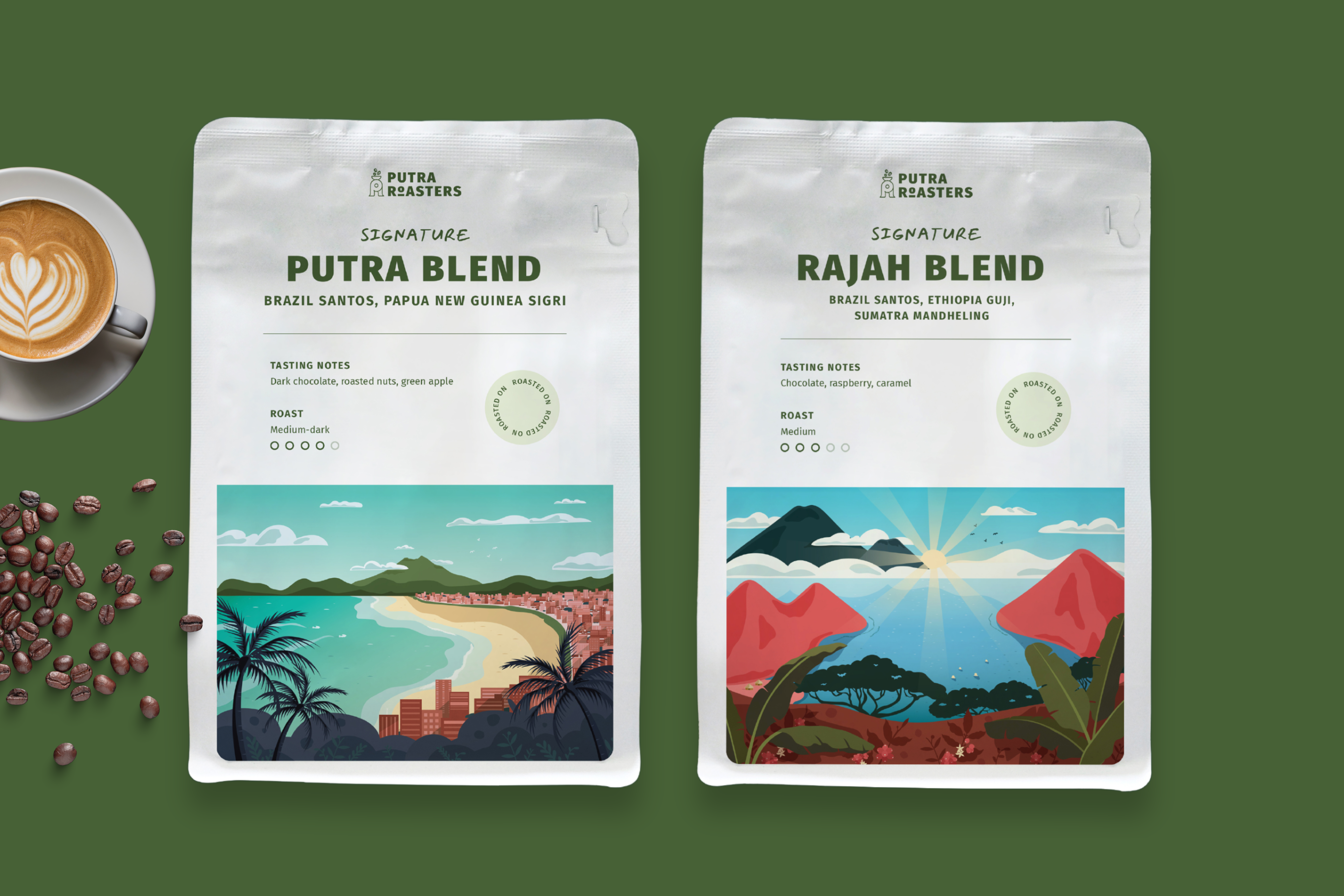 Our signature espresso blends. | Putra Roasters Coffee | Official Store