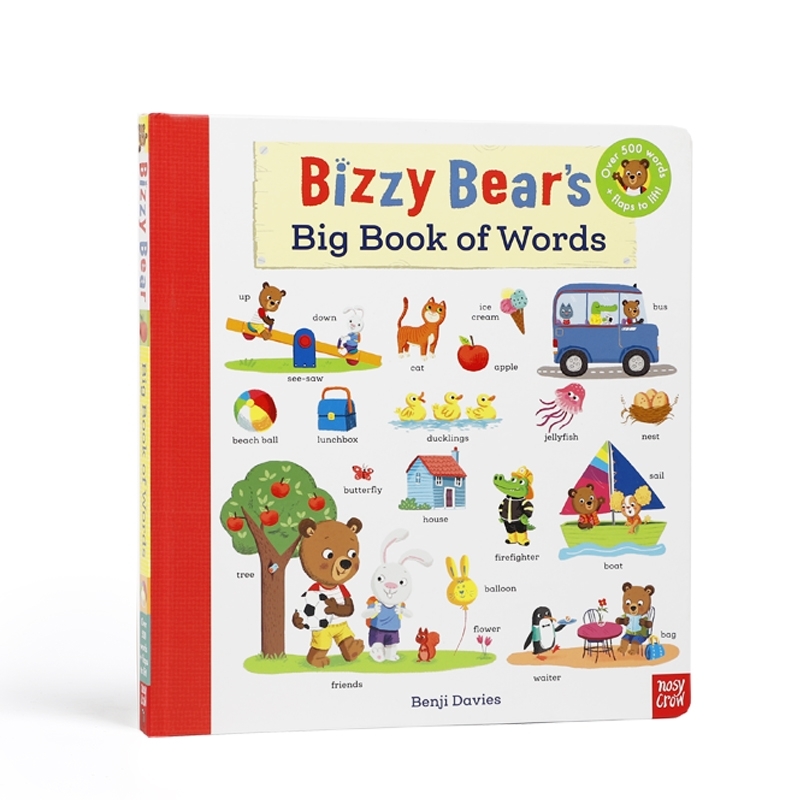 Bizzy Bear's Big Book of Words – Mak Nenek - Read With Me Bookstore