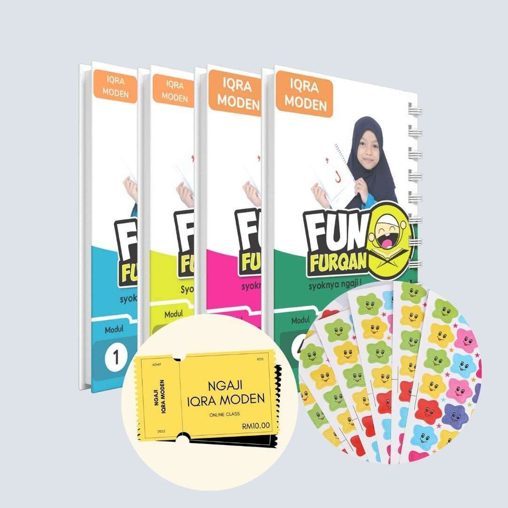 iqra moden dan kelas online