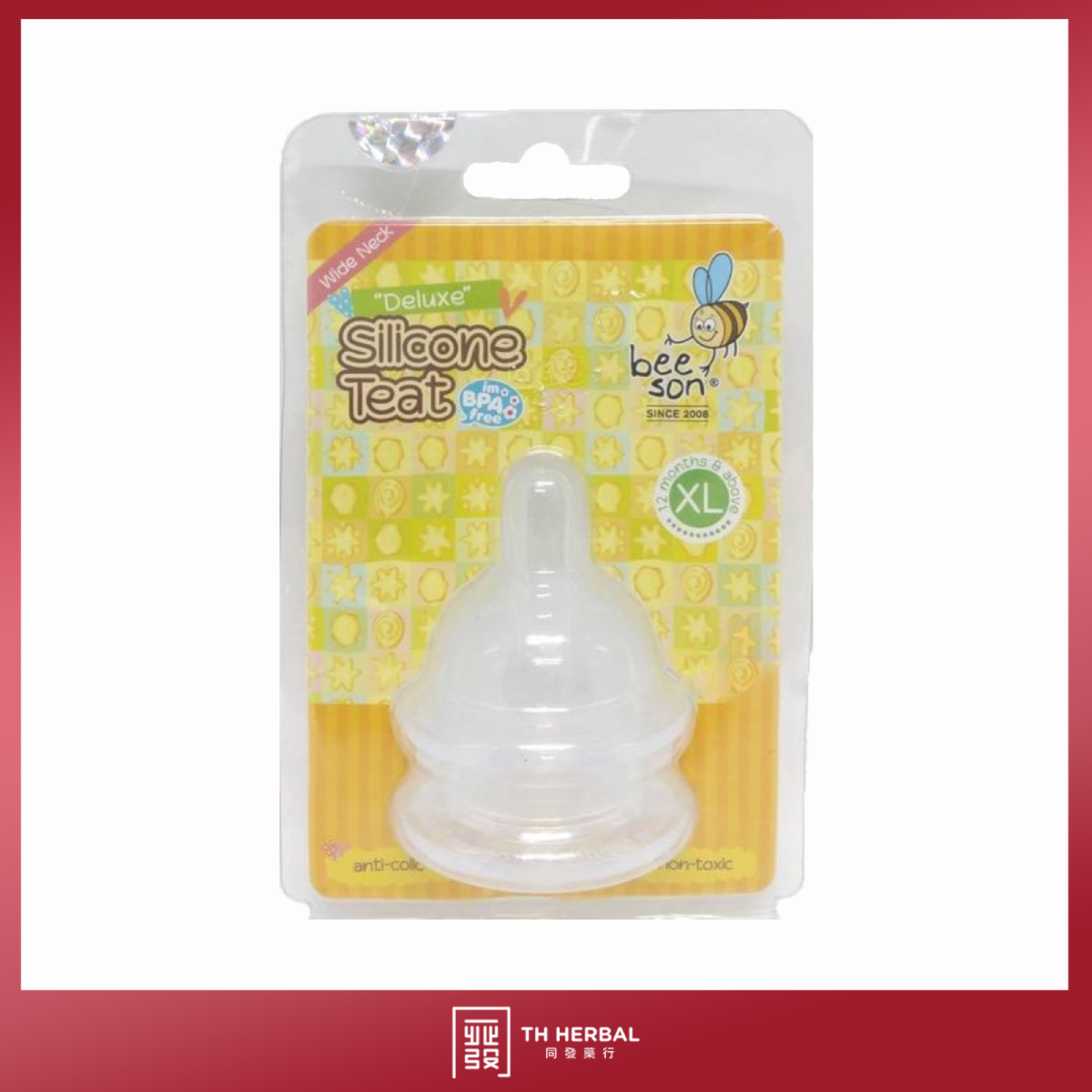 Beeson Deluxe Wide Neck Silicone Teat Anti Colic European Standard (5).png