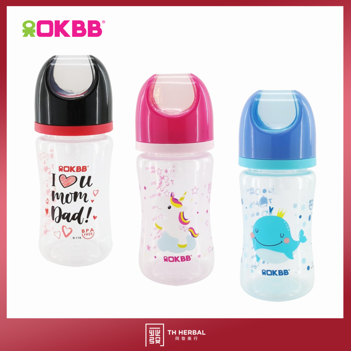 OKBB 8oz Wide Neck Feeding Bottle.png