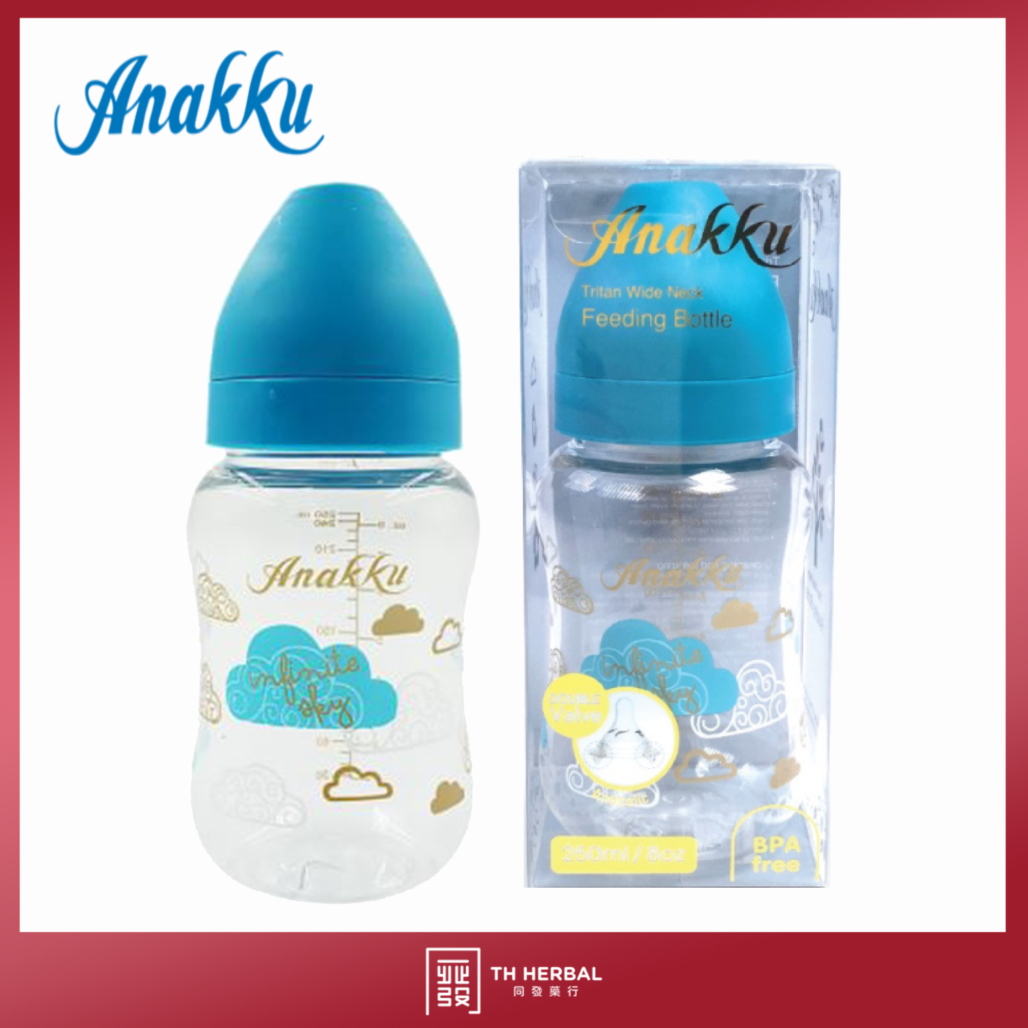 Anakku Tritan Wide Neck Feeding Bottle (2)