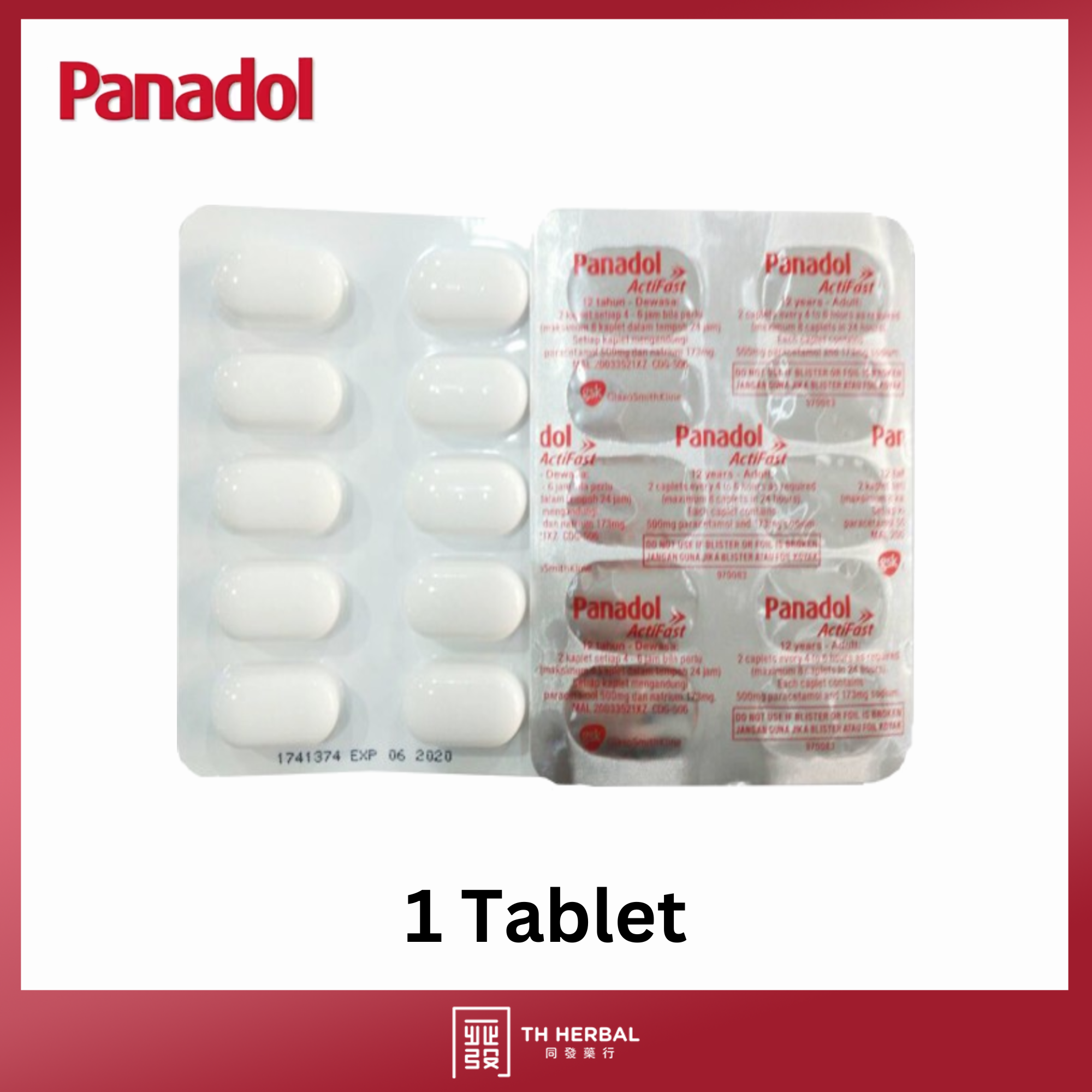 Panadol ActiFast 2