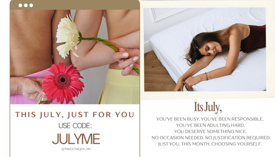 July Just For Me | Twicethejoymy