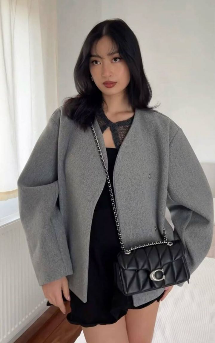 Coach Black Quilted Bag (1)