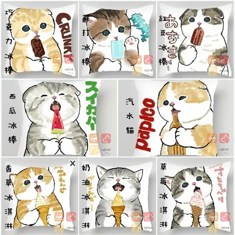 貓咪抱枕2