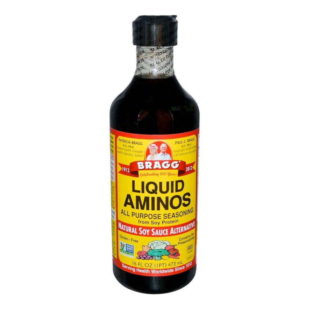 bragg liquid aminos (gluten free) soy sauce Chang Lin Organic
