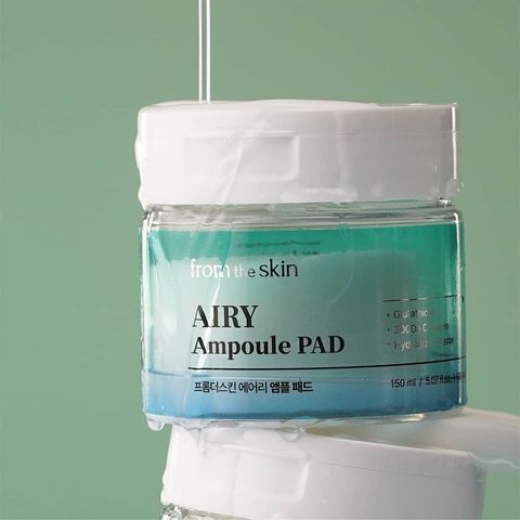 韓國From-the-skin-穀胱甘肽膠原蛋白水感安瓶化妝棉片-airy-ampoule-pad-原廠授權圖universomart宇碩協銷有限公司