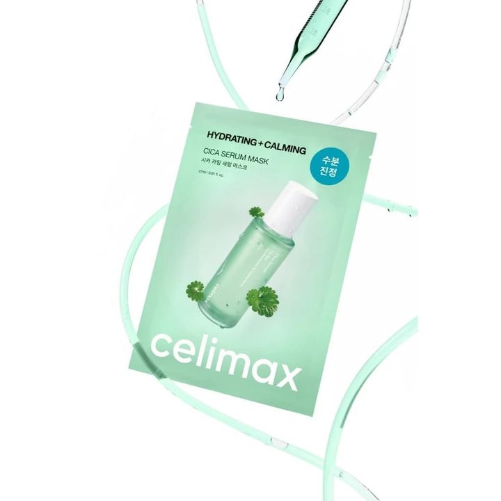 Celimax-CICA積雪草舒緩修護面膜-cica-serum-mask-原廠授權圖universomart宇碩協銷有限公司