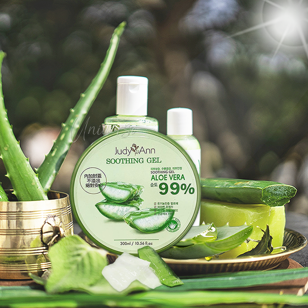 韓國JudyAnn-99蘆薈保濕舒緩凝膠-aloe-vera-gel-universomart宇碩協銷有限公司版權所有