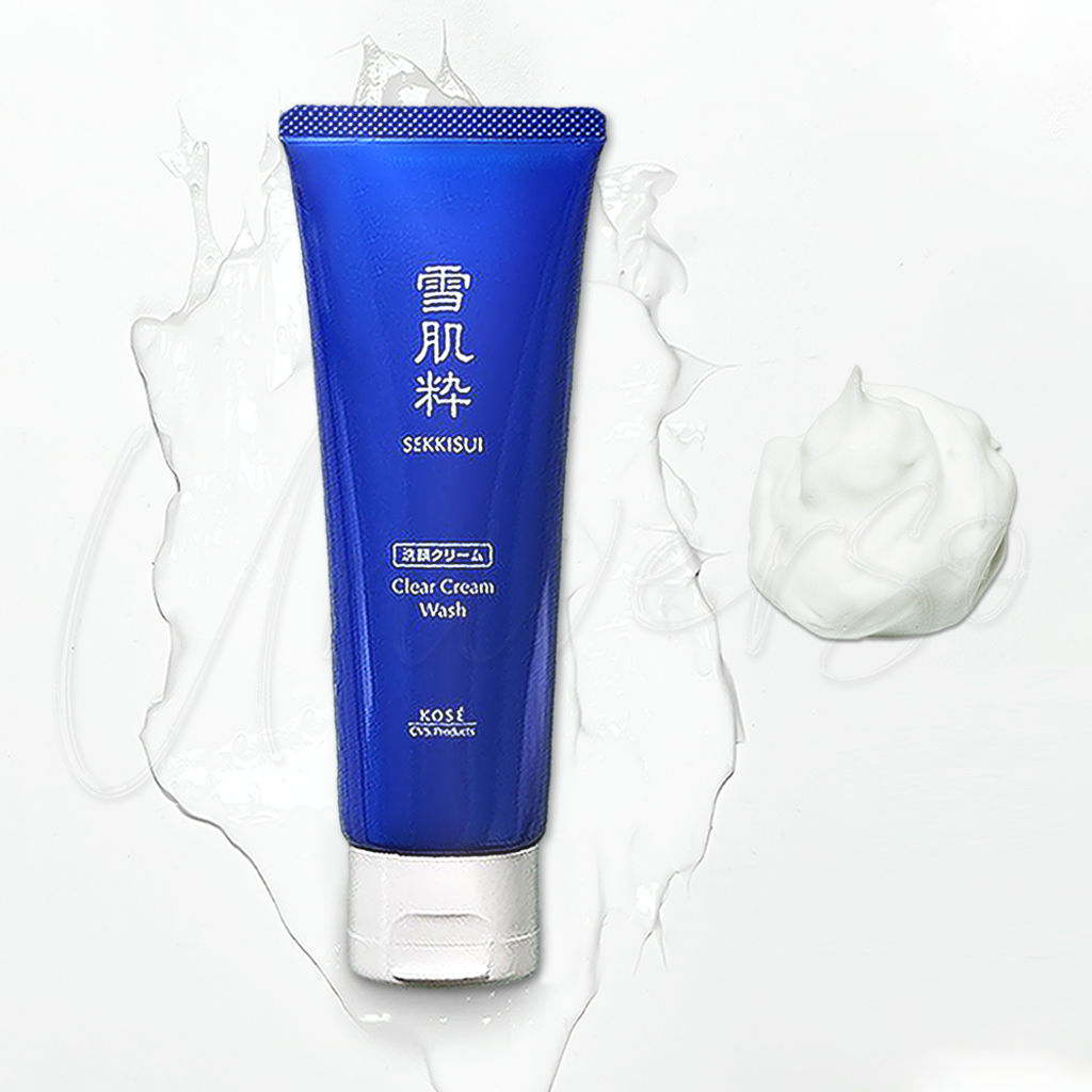 0_4971710521962_universomart宇碩協銷_KOSE雪肌粋洗面乳SEKKISUI Clear Cream Face Wash LOGO