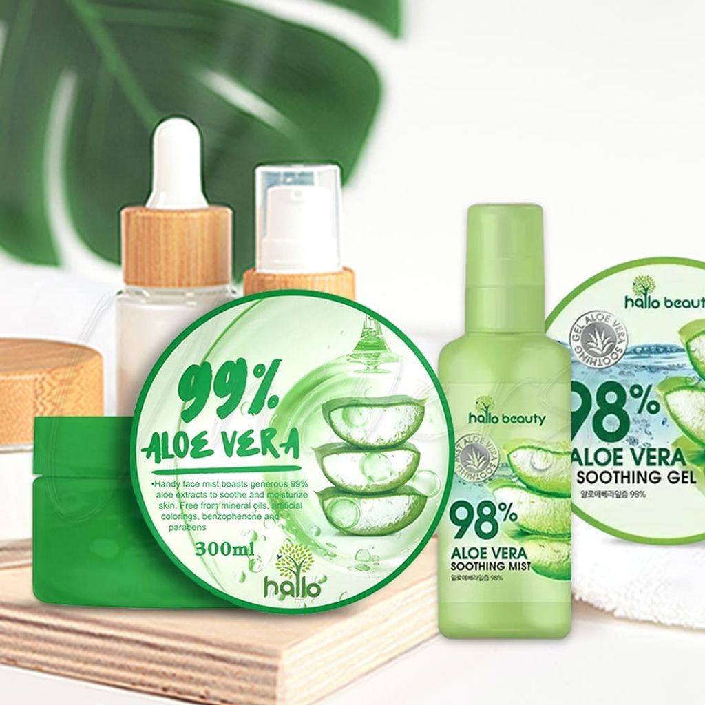 universomart Hallo Beauty 蘆薈膠保濕噴霧0 LOGO