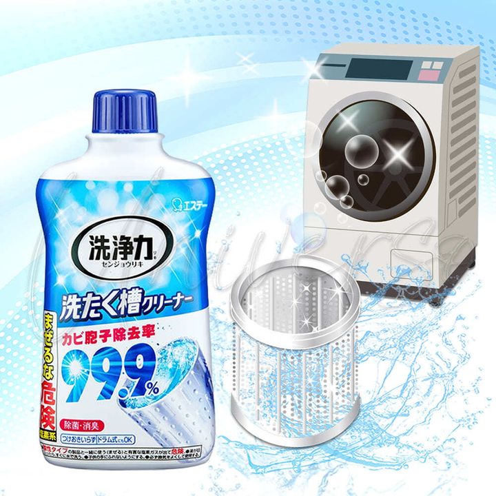 universomart日本愛詩庭ST雞仔牌99.9 洗衣槽清潔劑 0 LOGO